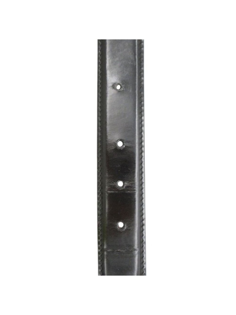 Gucci Belt Leather Logo Gold Buckle Plate Black 70 - Picture 5 of 8